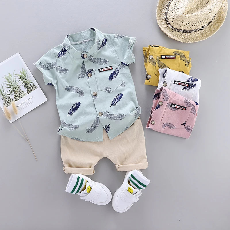 2-piece set for a boy different colors