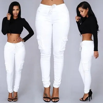 Women's elastic pants different colors Oversize