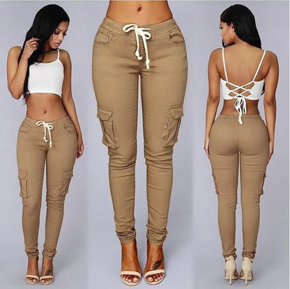 Women's elastic pants different colors Oversize