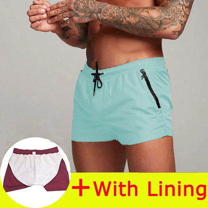 Men's swimming trunks different colors