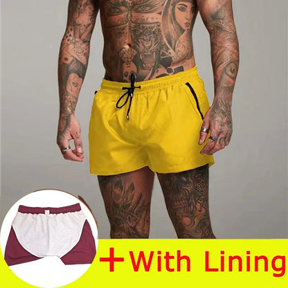 Men's swimming trunks different colors