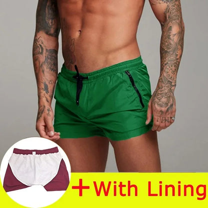 Men's swimming trunks different colors