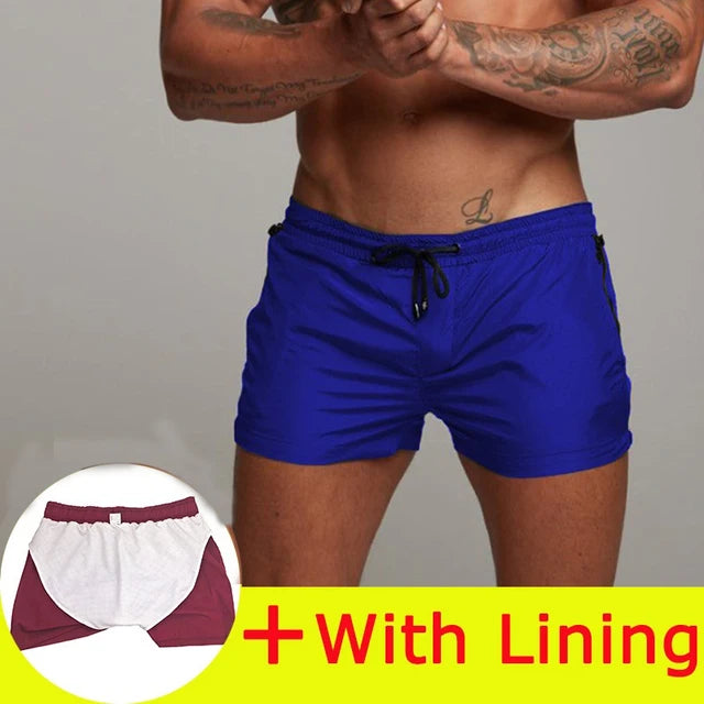 Men's swimming trunks different colors