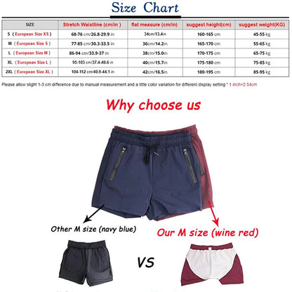 Men's swimming trunks different colors