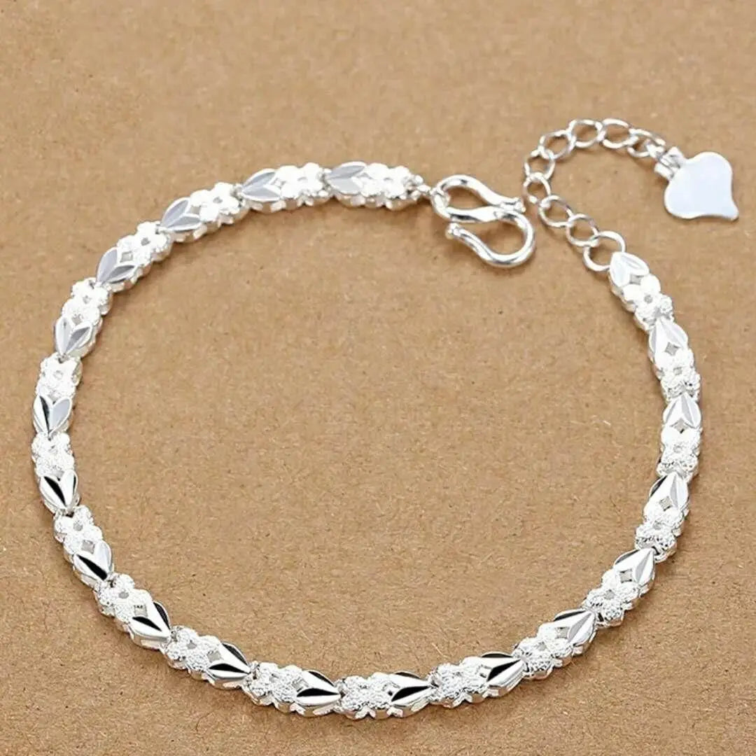 Women's silver bracelet 925