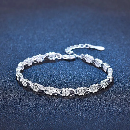 Women's silver bracelet 925