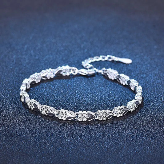 Women's silver bracelet 925