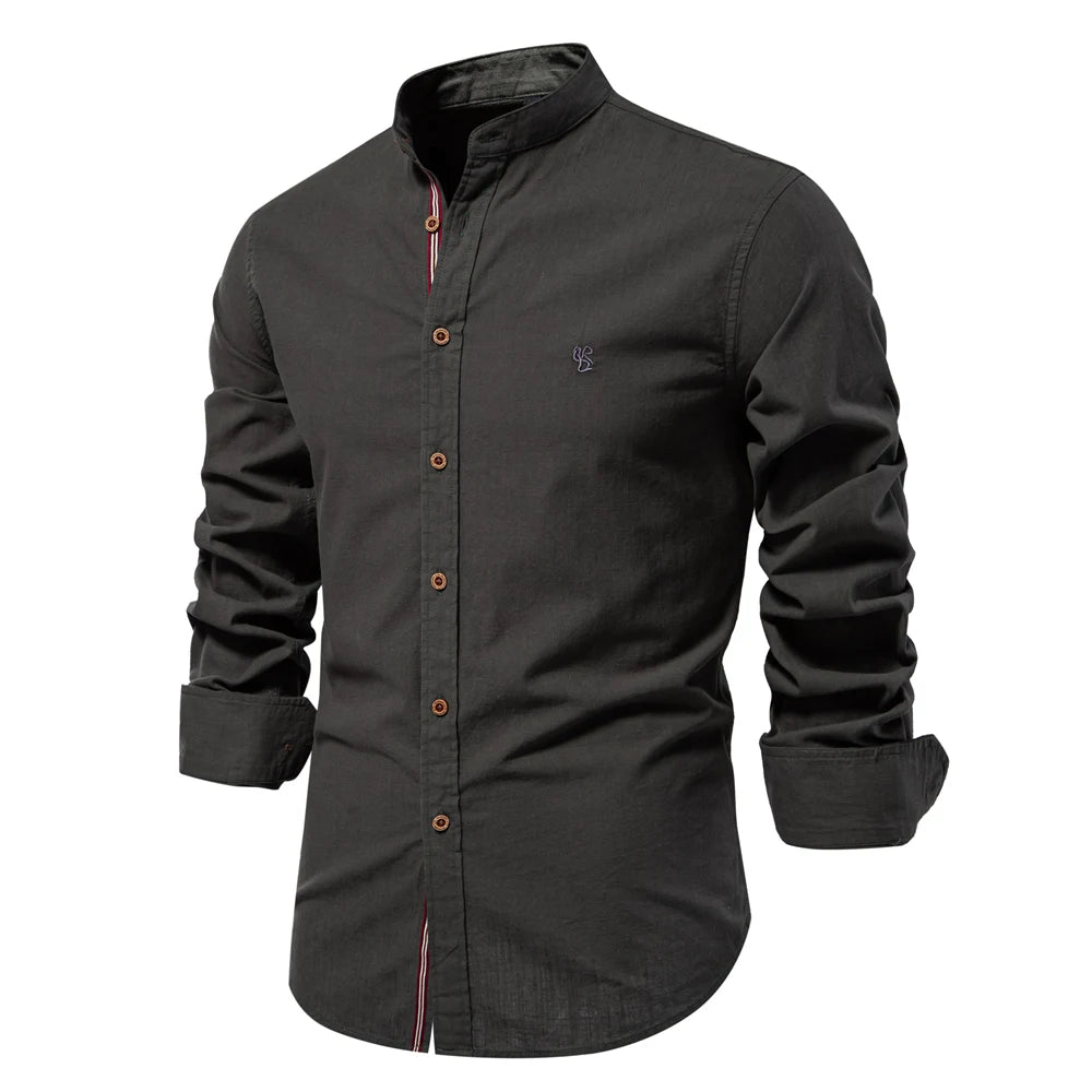 Men's cotton shirt various colors