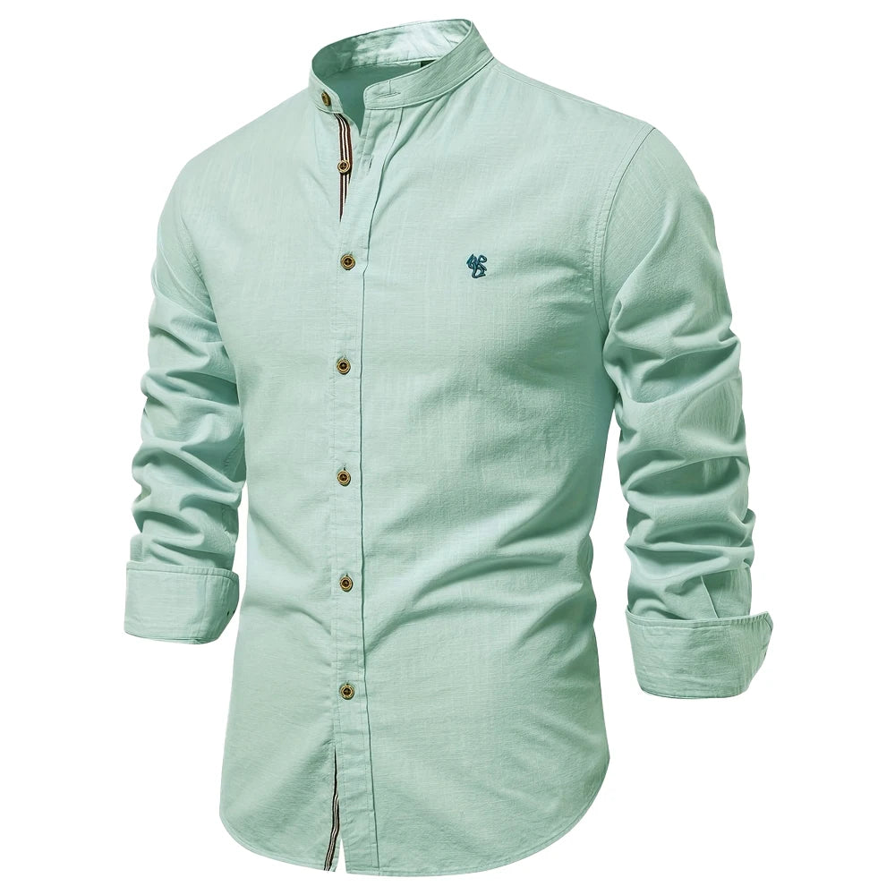 Men's cotton shirt various colors