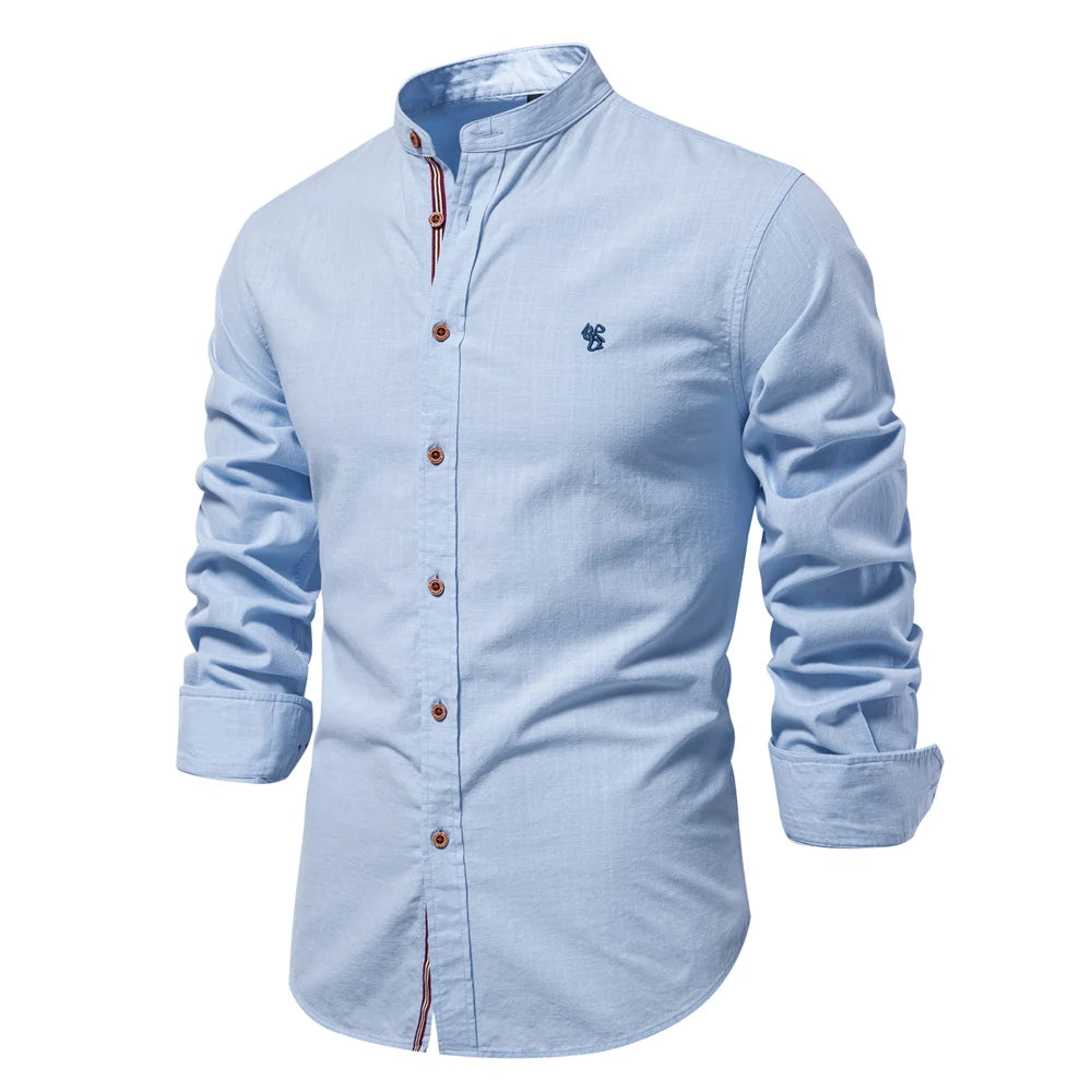 Men's cotton shirt various colors