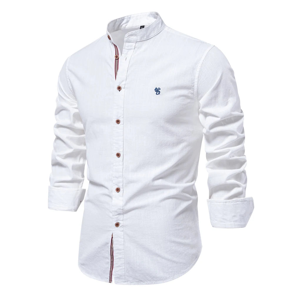 Men's cotton shirt various colors