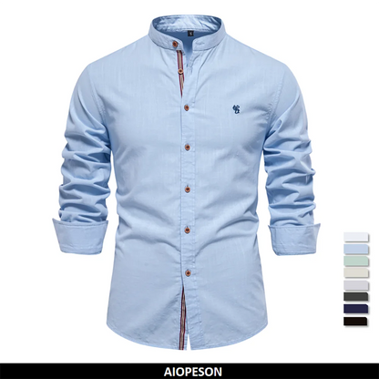 Men's cotton shirt various colors