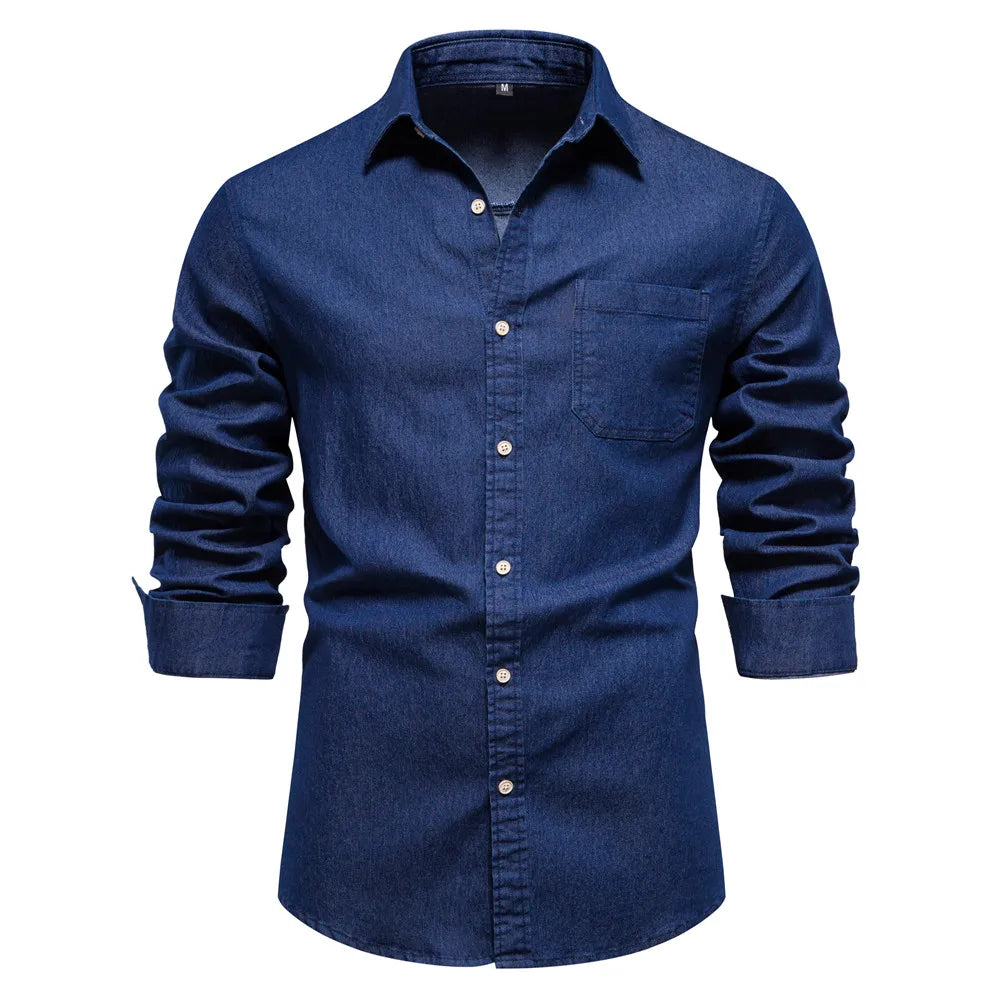 Men's jeans shirt various variants