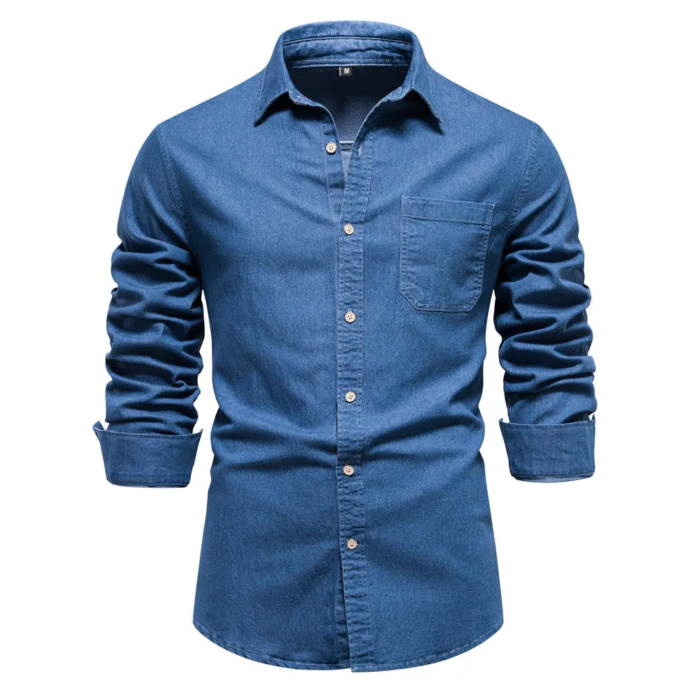 Men's jeans shirt various variants