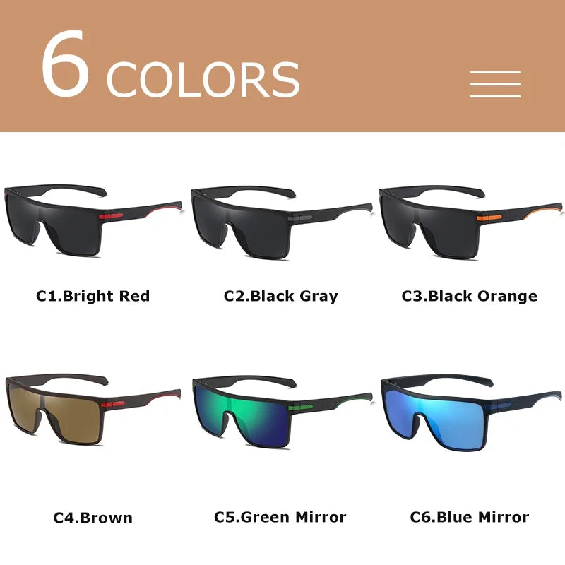 Men's polarized sunglasses different variants