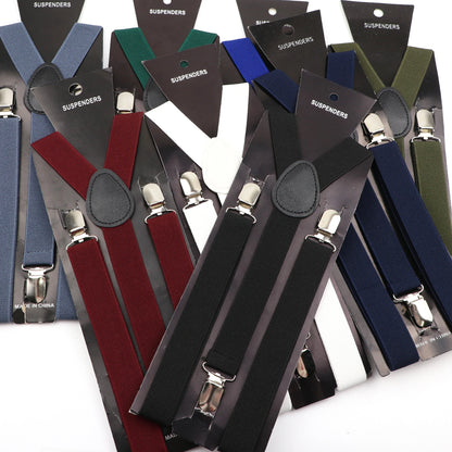 Men's classic suspenders various colors