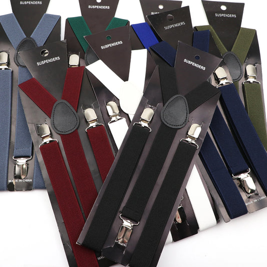 Men's classic suspenders various colors