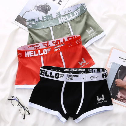 Men's boxer shorts in various variants