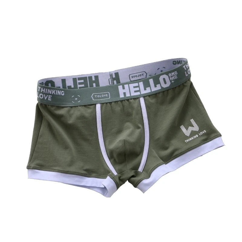 Men's boxer shorts in various variants