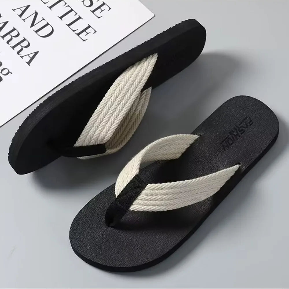 Men's flip-flops in various colors