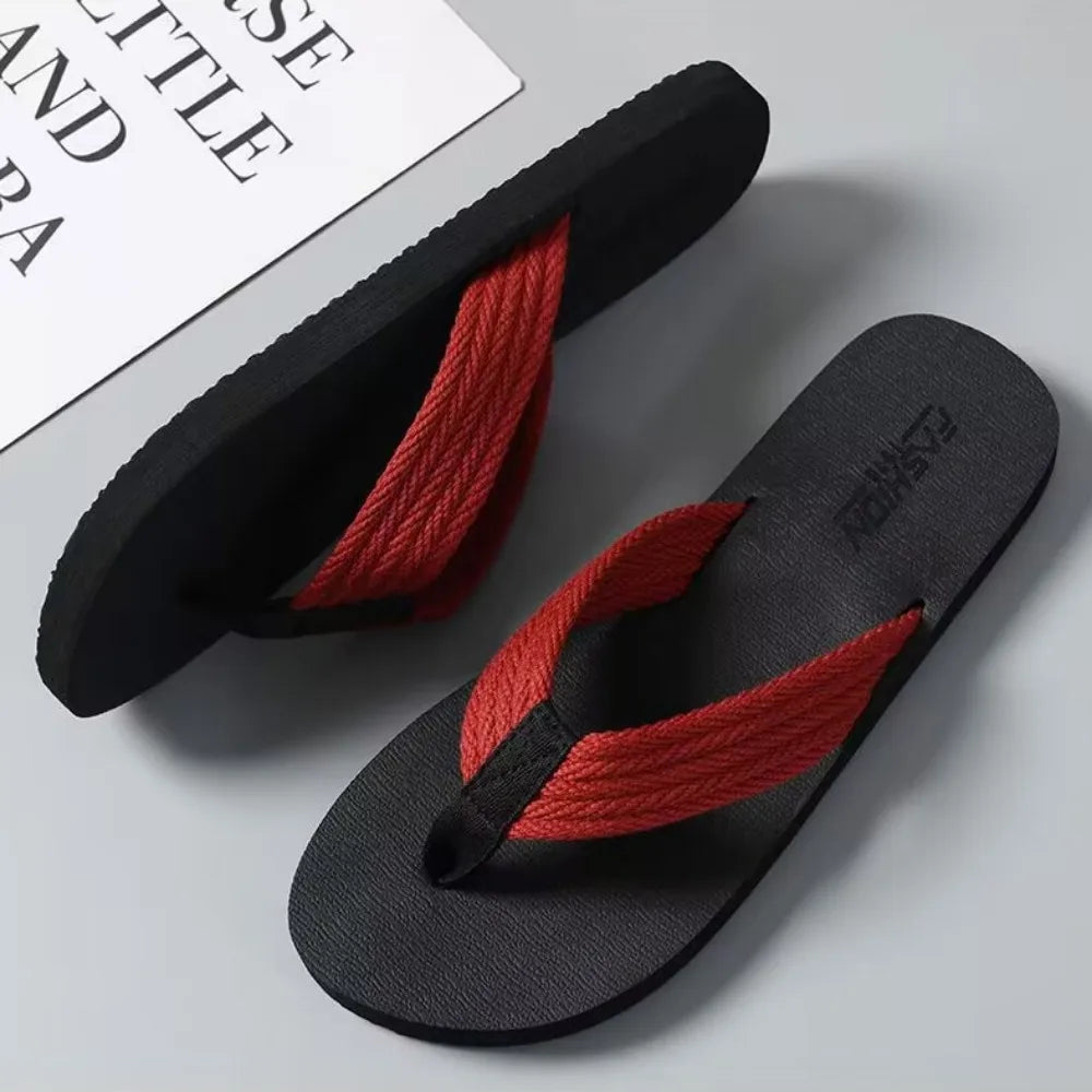 Men's flip-flops in various colors