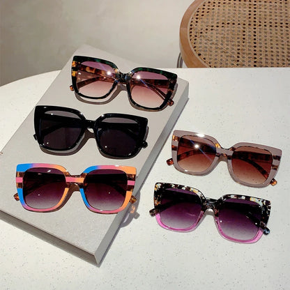 Stylish women's sunglasses different colors