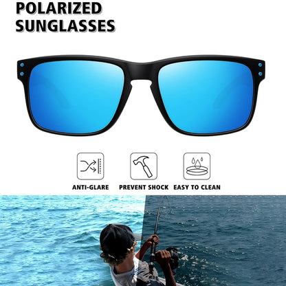 Men's polarized sunglasses in various colors