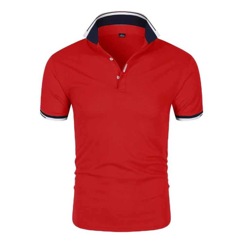 Men's polo shirt in various colors