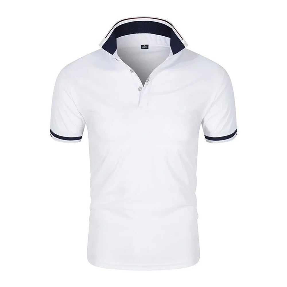 Men's polo shirt in various colors