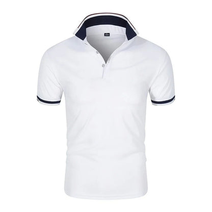 Men's polo shirt in various colors