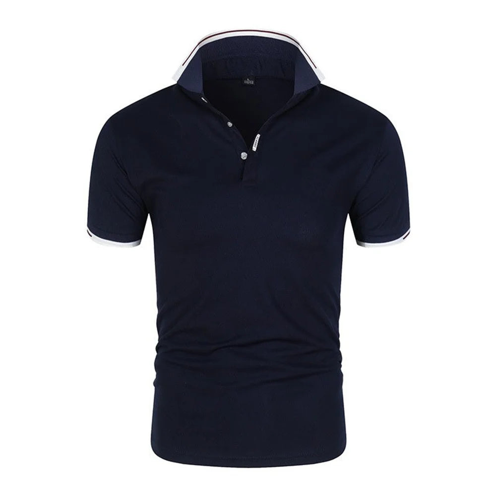 Men's polo shirt in various colors