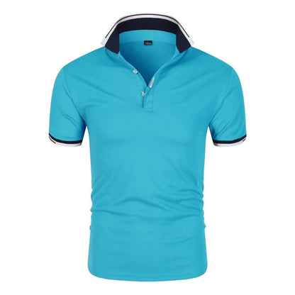 Men's polo shirt in various colors