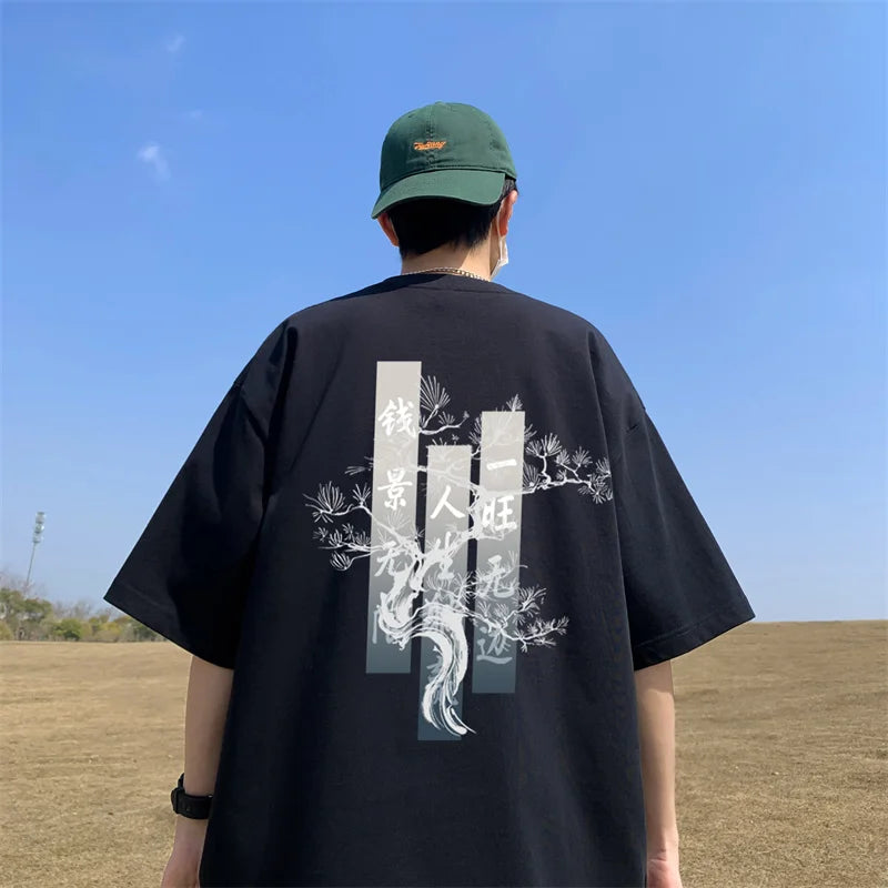 Men's t-shirt JAPAN oversize different colors