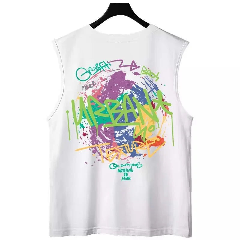 Men's tank top URBAN oversize different colors