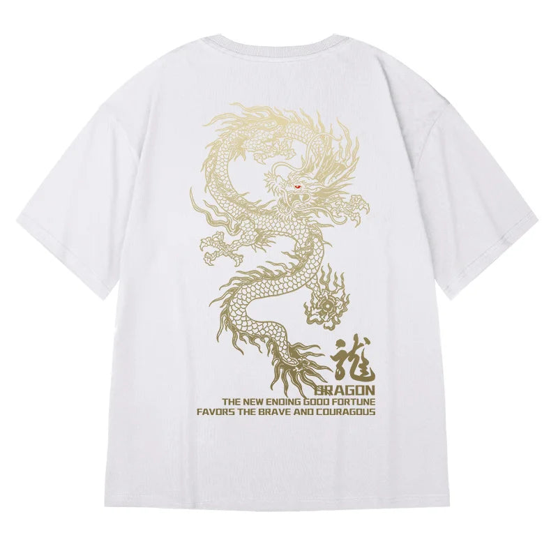 Men's t-shirt DRAGON oversize different colors