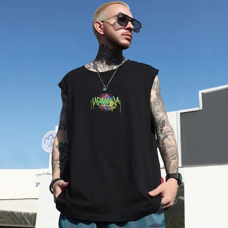 Men's tank top URBAN oversize different colors