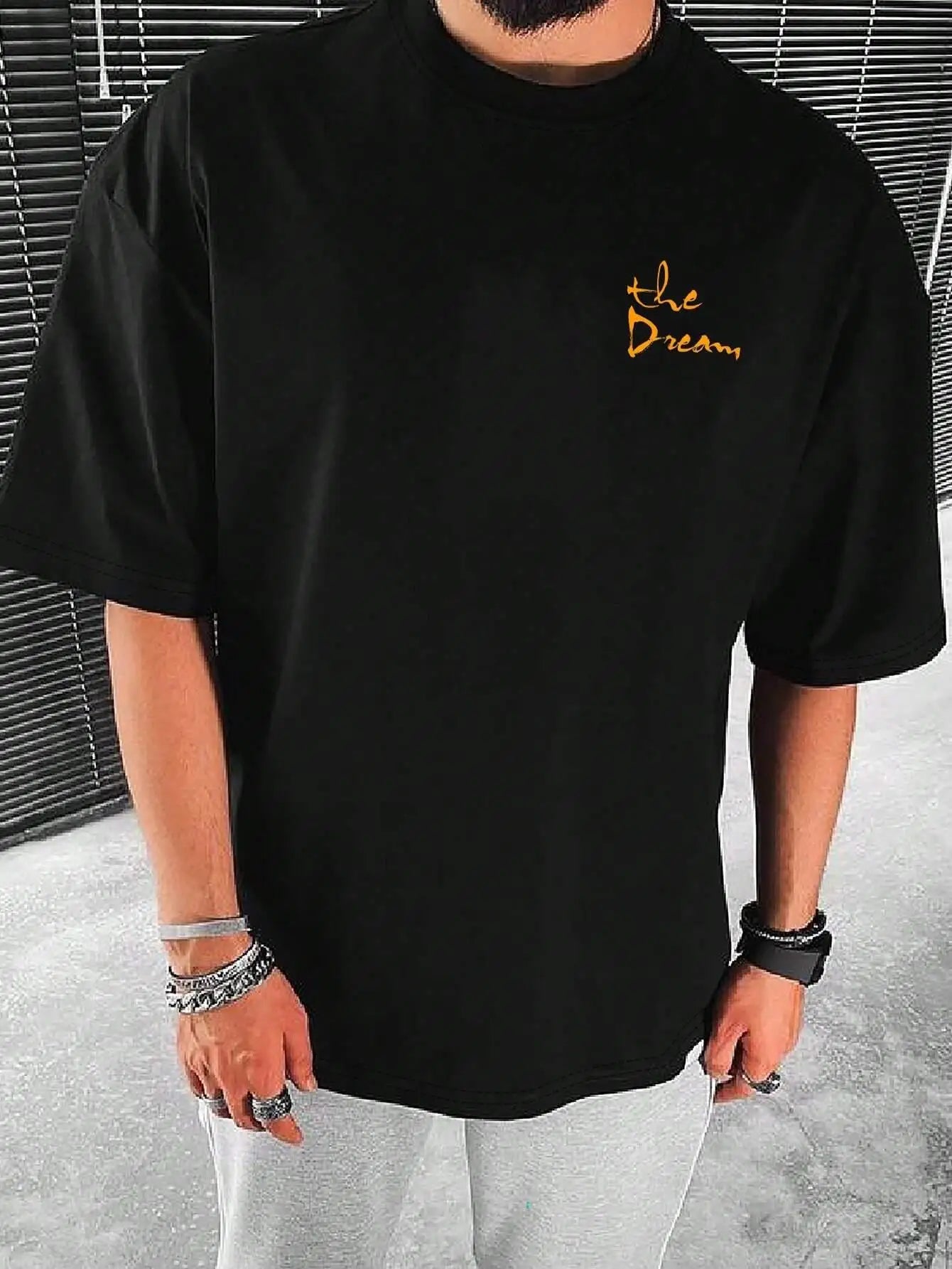 Men's t-shirt THE DREAM oversize different colors