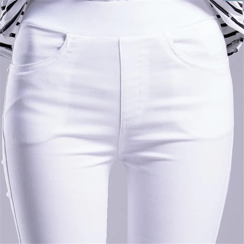 Women's elastic pants different colors