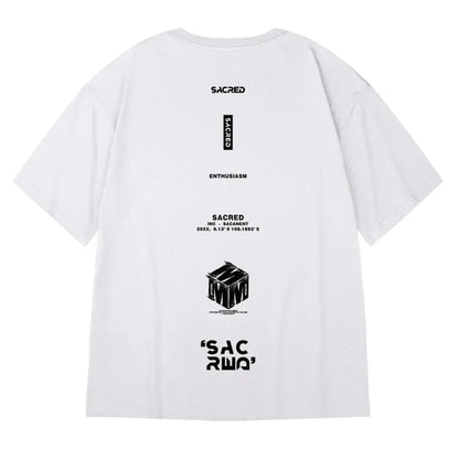 Men's t-shirt SACRED oversize different colors