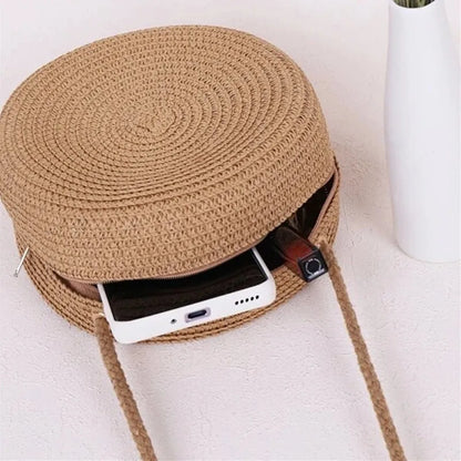 Women's summer straw bag various variants