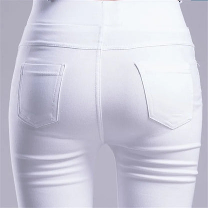 Women's elastic pants different colors