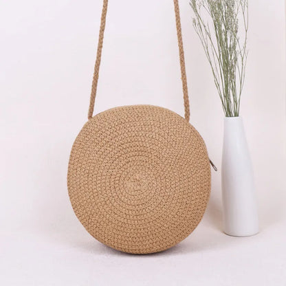 Women's summer straw bag various variants