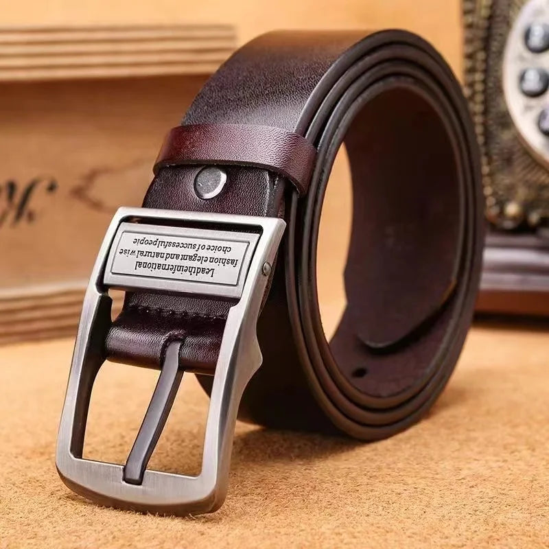 Men's leather belt various variants