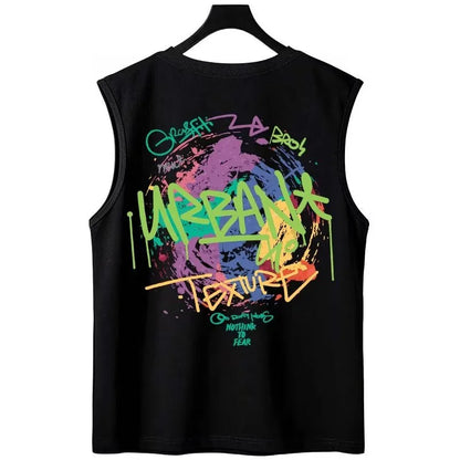 Men's tank top URBAN oversize different colors