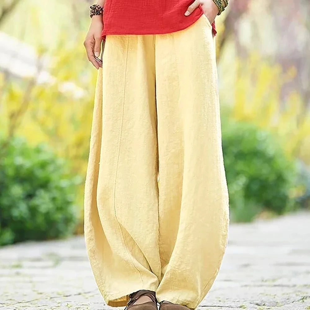 Women's summer pants in various colors