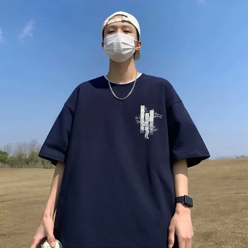 Men's t-shirt JAPAN oversize different colors