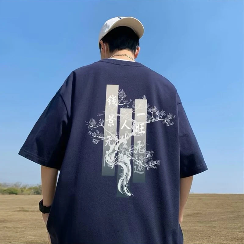 Men's t-shirt JAPAN oversize different colors