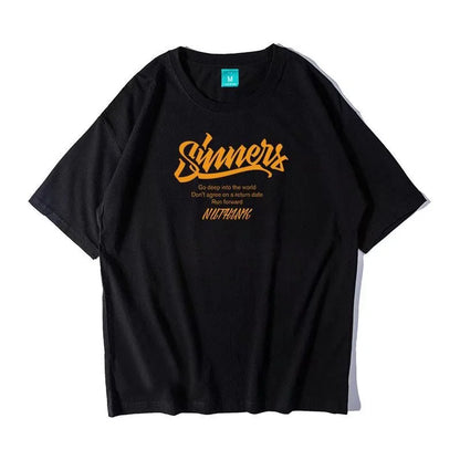 Men's t-shirt SINNERS oversize different colors