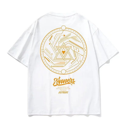 Men's t-shirt SINNERS oversize different colors