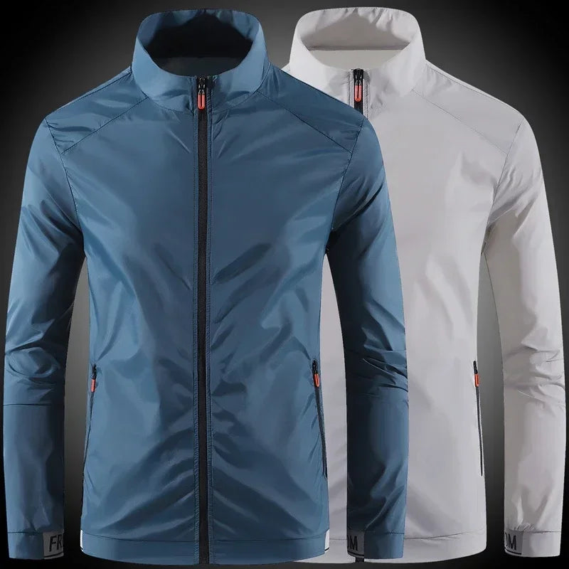 Men's windbreaker in various colors